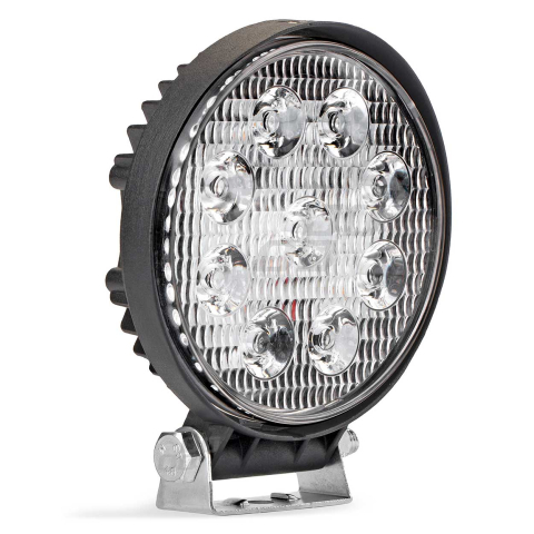 Accesorii Off-Road, ATV, QUAD, SSV - Proiector LED pentru Off-Road, ATV, SSV,  culoare 6500K, LED FLOOD, 27W, tensiune 9 - 36V, diametru Ø110 mm