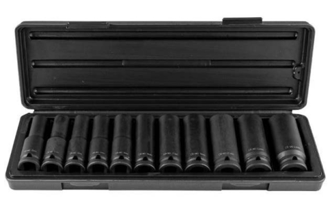 Truse-Seturi de Scule - SET 11 TUBULARE DE IMPACT HEX. 1/2"