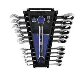 Truse-Seturi de Scule - SET 12 CHEI COMBINATE CU CLICHET 8-19 MM