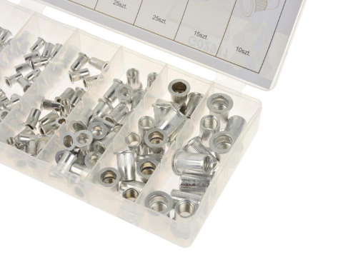 SET 150 PIULIȚE NITUIBILE DIN ALUMINIU GEKO, M3 - M10 [1]