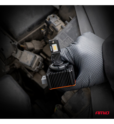 Set 2 Becuri LED D3S AMIO 170W Ultra Power, 6500K, Conversie Xenon la LED, Plug & Play [2]