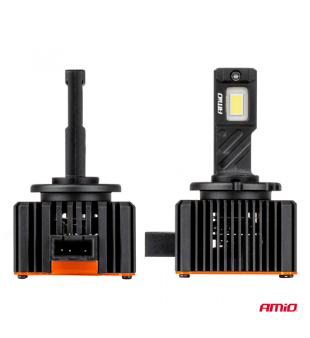 Set 2 Becuri LED D3S AMIO 170W Ultra Power, 6500K, Conversie Xenon la LED, Plug & Play [4]