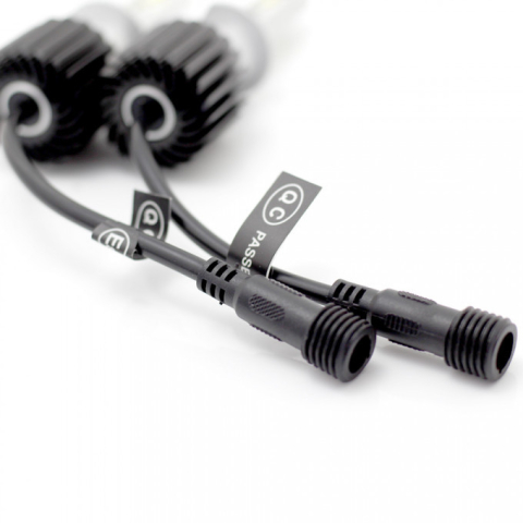 Set 2 Becuri LED H1 Carguard - Putere Ridicată, Alb Rece 6000K, Kit Conversie Plug & Play [2]