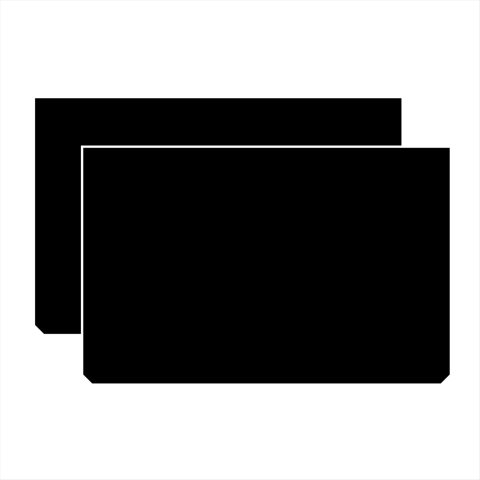 Accesorii Camioane si Remorci - Set 2 buc. Aparatori Noroi din cauciuc (62 x 40cm)