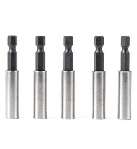 Scule si Echipamente - SET 5 SUPORTURI MAGNETICE PENTRU BIȚI AMIO, HEX 1/4", LUNGIME 60MM