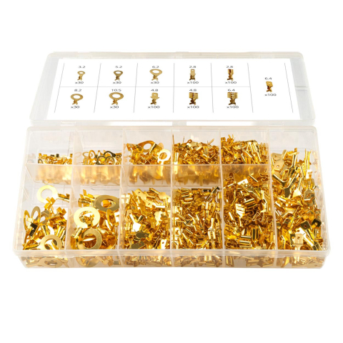 Accesorii Autoturisme - Set 750 conectori terminali pentru circuite electrice