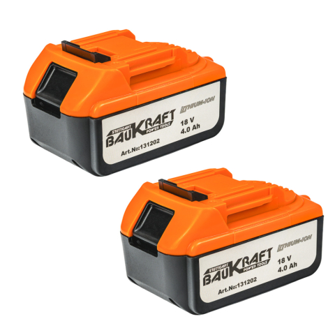 Set Scule cu Acumulator Baukraft BK-3-1: Polizor Unghiular, Masină de Înșurubat cu Impact și Masină de Găurit, 18V, 2 x 4Ah, Motor Brushless [6]