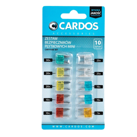 Cabluri Curent Auto - Set Sigurante Auto Plate Mini K2 (10 buc/set)