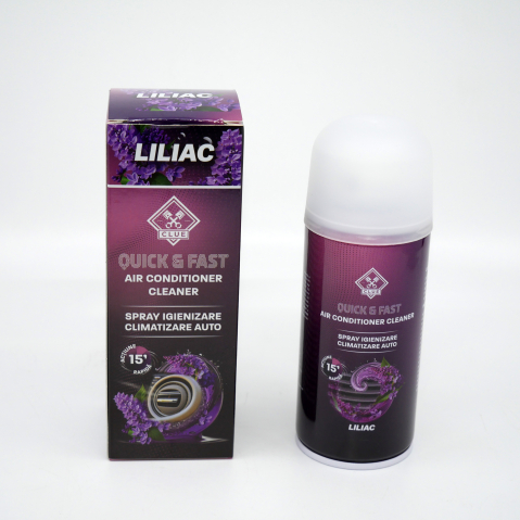 Detailing Auto - Spray Igienizare Climă Auto CLUE, Aromă Liliac, 150 ml