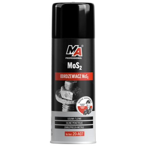 Lubrifianti si Unsori - Spray lubrifiant MoS2 (disulfură molibden) 400ml MA Professional - 20-A07