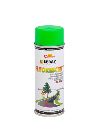 Accesorii Autoturisme - Spray Vopsea Fluorescent 400ml Verde Champion Color