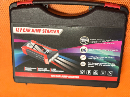 Starter Portabil Auto cu Powerbank și Lanterna LED [5]