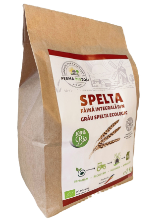 Făină Spelta - Făină Integrală Spelta, BIO, 2 Kg
