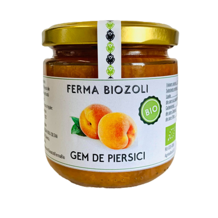 Gemuri - Gem de Piersici, BIO, 200 gr