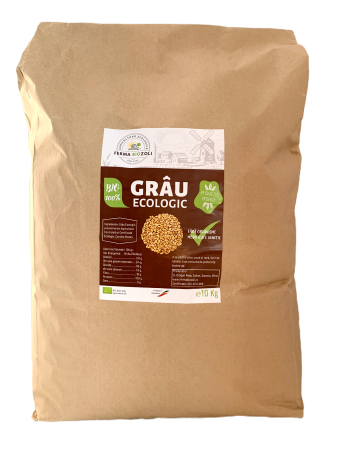 Cereale Bio - Grâu Ecologic, Boabe, 10 kg