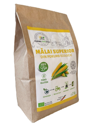 Mălai Superior - Mălai Superior din Porumb, BIO , 2 kg