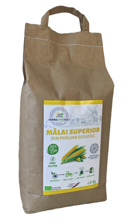 Mălai Superior - Mălai Superior din Porumb, BIO, 5 kg