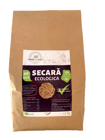 Cereale Bio - Secara Ecologică, Boabe, 2 kg