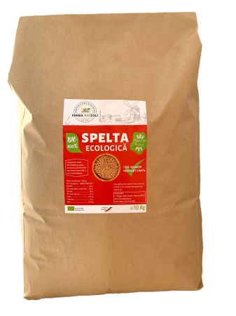 Spelta - Spelta Ecologică, Boabe decorticate, 10 kg