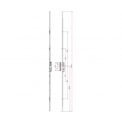 Broască Multipunct ARX 5p, Actionare din mâner - pt. PVC, Lemn [2]