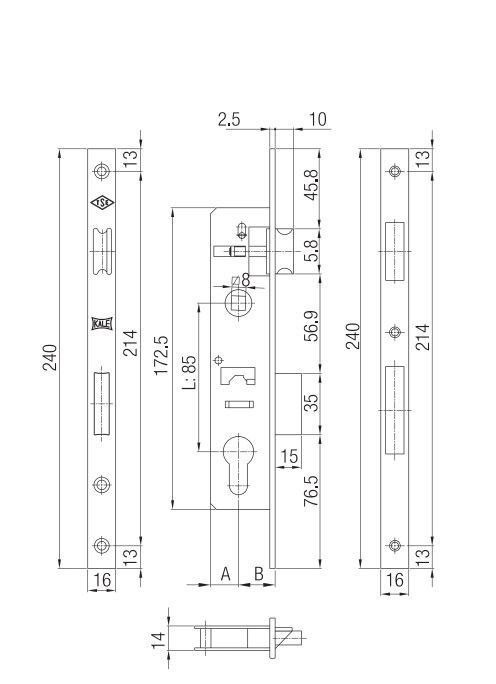 Broască Simplă 153 P - Kale [2]