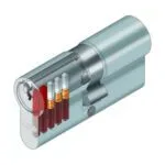 Cilindru de siguranță (Butuc ușă) ABUS A91, Anti-Picking, Anti-Găurire, 3 chei [3]
