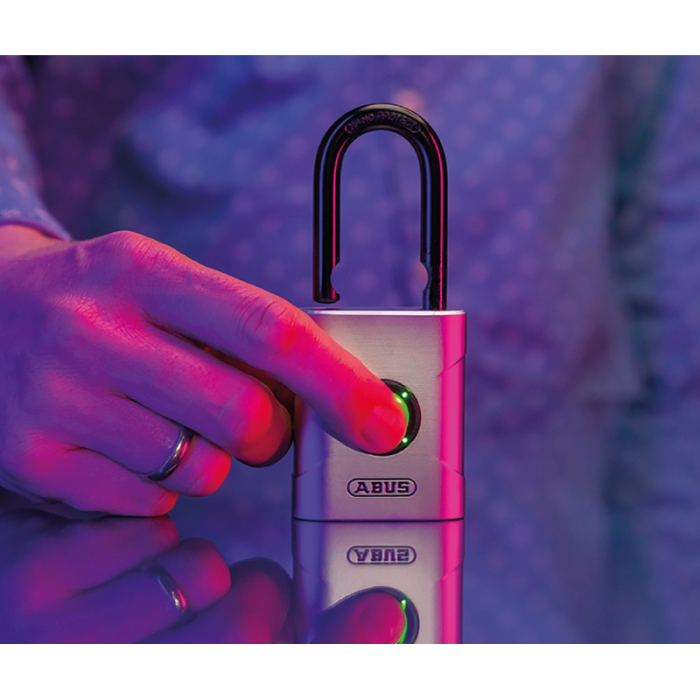 Lacat cu senzor de amprenta Abus Touch, 20 de amprente stocabile [5]