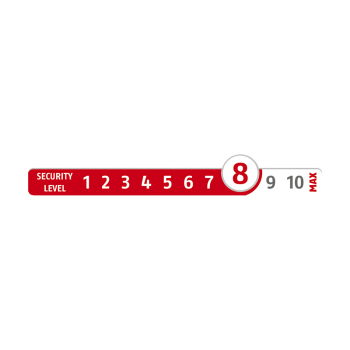 Lacat cu senzor de amprenta Abus Touch, 20 de amprente stocabile [10]