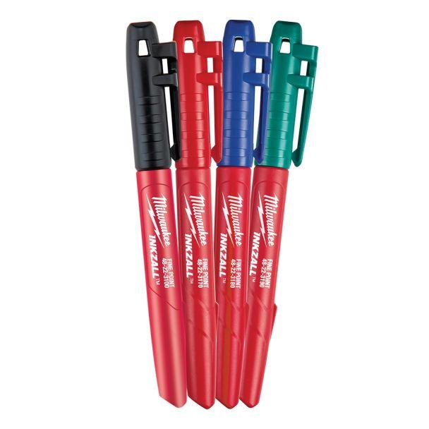 MARKER VARF FIN   MILWAUKEE  4/SET [2]