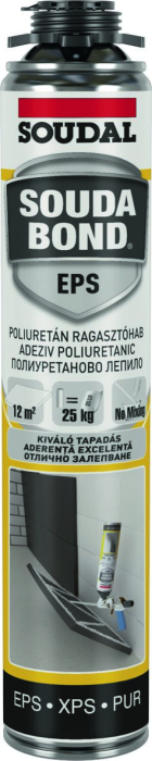 Spumă adezivă poliuretanică de 750ml pentru Polistiren [2]
