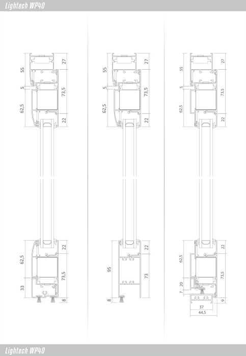 Tâmplărie ALUMINIU Lightech WP40 [5]