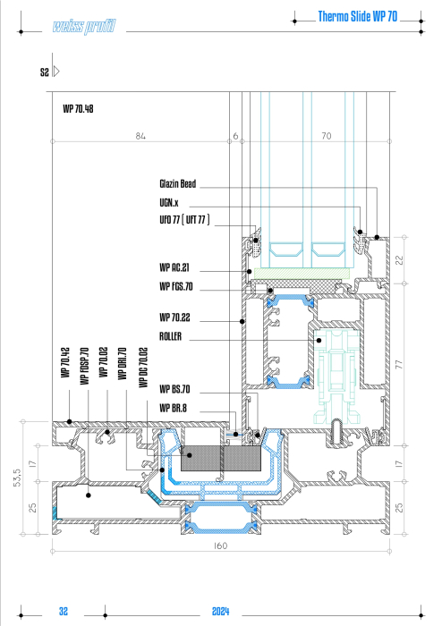 Tâmplărie ALUMINIU Thermo Slide WP70 [6]