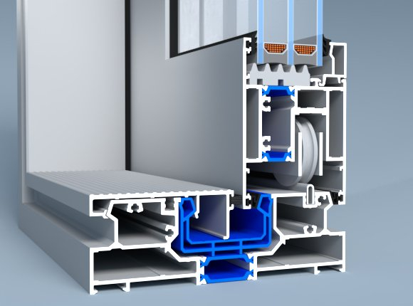 Tâmplărie ALUMINIU Thermo Slide WP70 [2]