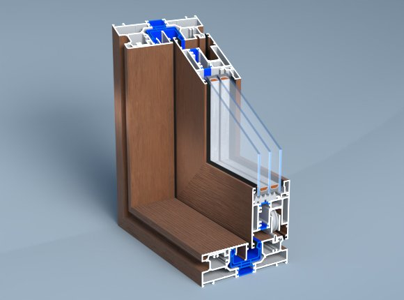 Tâmplărie ALUMINIU Thermo Slide WP70 [5]