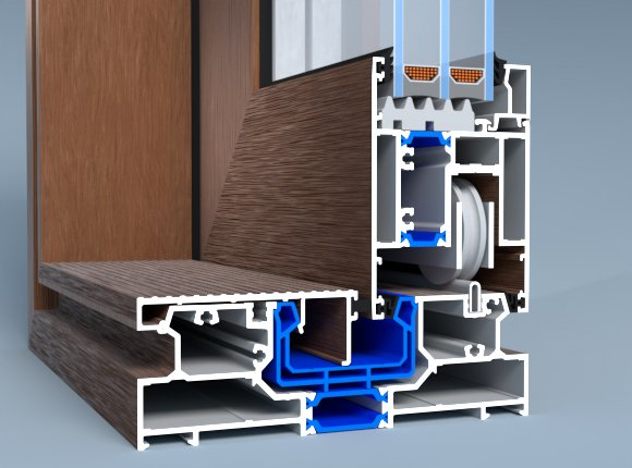 Tâmplărie ALUMINIU Thermo Slide WP70 [3]