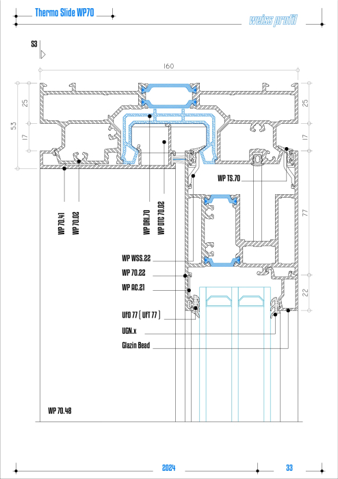 Tâmplărie ALUMINIU Thermo Slide WP70 [8]