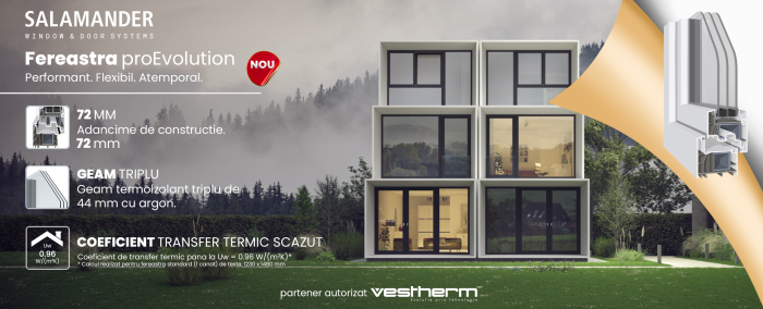 Tâmplărie PVC - Salamander ProEvolution 72 AD [3]