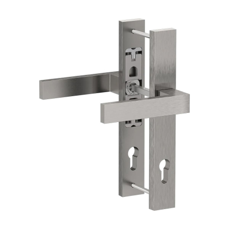 UȘĂ - Mâner Ușă Termopan Medos Dublin Frontline, 35x92 mm, Finisaj Periat