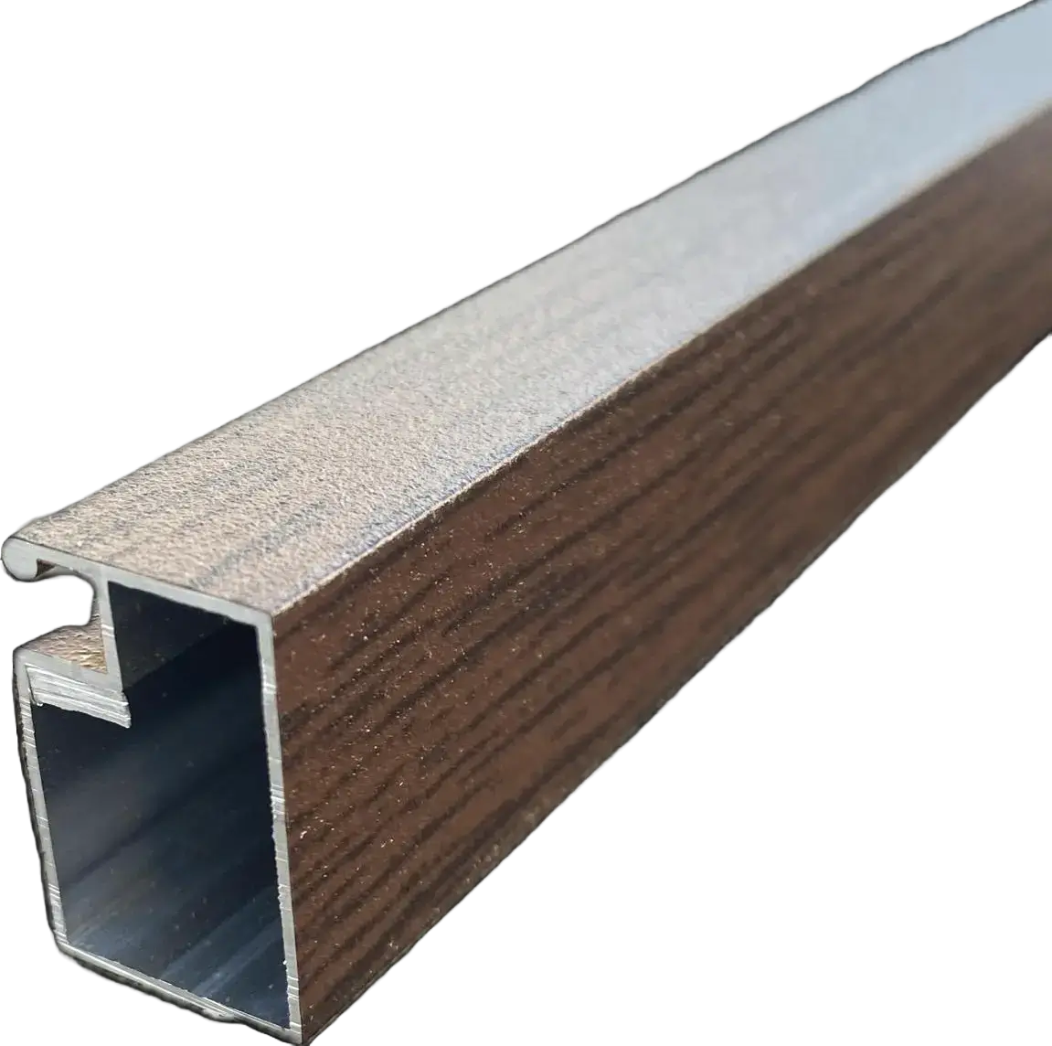 Anti Insecte - Profil pt. plasă (17*25)  pt. Ferestre - Wenge / BARA