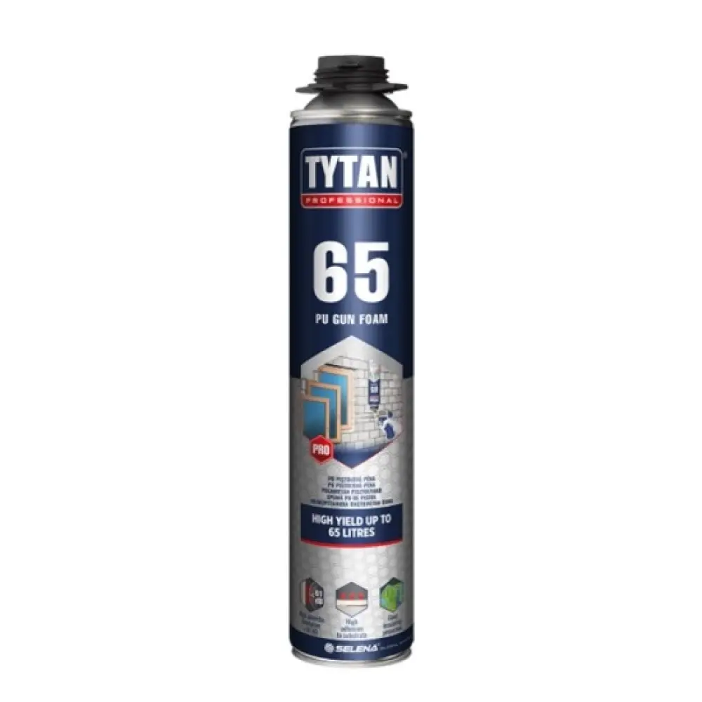 CHIMICE - Spumă Poliuretanică Profesională Tytan 65 - 840 ml