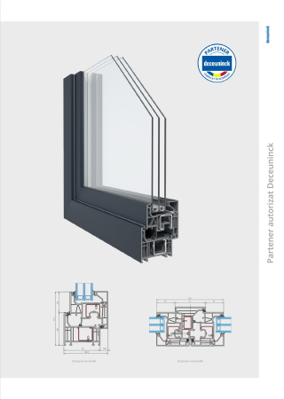TÂMPLĂRIE - Tâmplărie PVC - Deceuninck ELEGANT Infinity 76