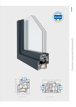 TÂMPLĂRIE - Tâmplărie PVC - Deceuninck GRANDO 84