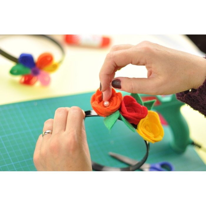 Margele perlate din plastic -8mm-40g [2]