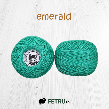 Ate si Fire - Ata brodat 20/2 Cotton Perle 10g