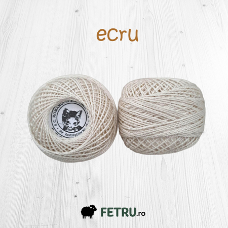 Ate si Fire - Ata brodat 20/2 Cotton Perle 10g