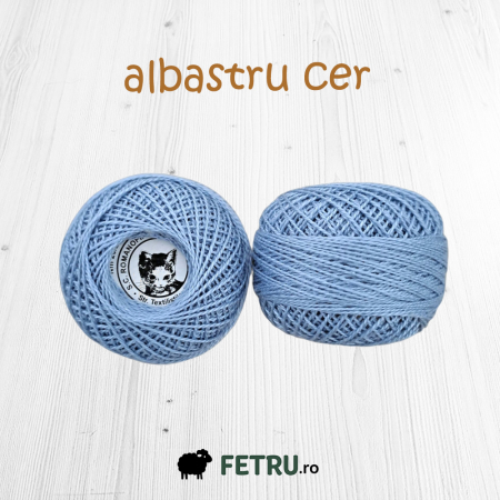 Ate si Fire - Ata brodat 20/2 Cotton Perle 10g