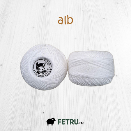 Ate si Fire - Ata brodat 20/2 Cotton Perle 10g