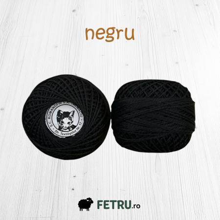 Ate si Fire - Ata brodat 20/2 Cotton Perle 10g