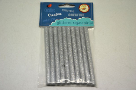 Lipit - Batoane de lipit argintii 7.5 mm, 10/set