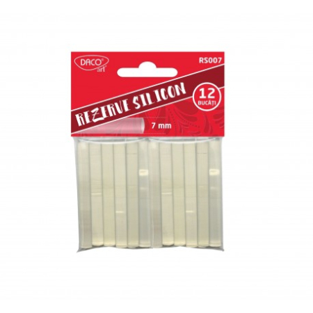 Lipit - Batoane de lipit din silicon 7mm 12 buc/set